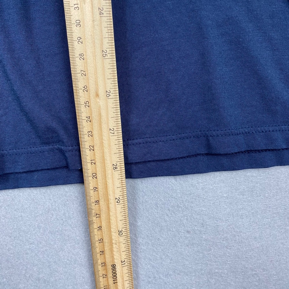 Marine Layer Mens XL Navy Blue Supima Cotton Tencel T-Shirt 19430 Made in USA - Picture 9 of 9
